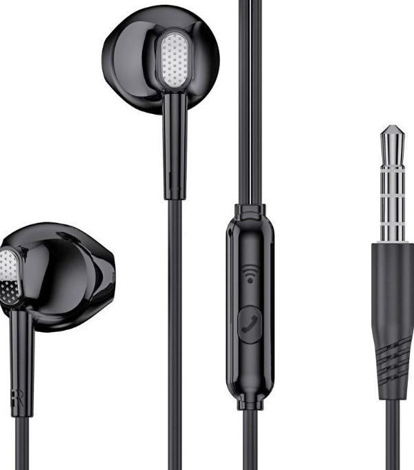 XO EP52 Μεταλλικό in-ear 3.5mm Handsfree Μαύρο