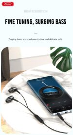 XO EP57 in-ear 3.5mm Handsfree Μαύρο - Image 3