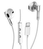XO EP61 Handsfree Lighting Silver - Image 2