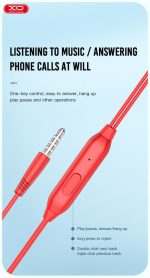 XO EP57 in-ear 3.5mm Handsfree Άσπρο - Image 5