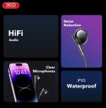 XO EP61 Handsfree Lighting Black - Image 6