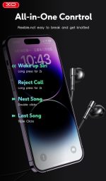 XO EP61 Handsfree Lighting Silver - Image 8