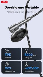 XO EP61 Handsfree Lighting Silver - Image 10
