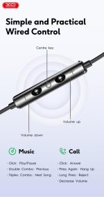 XO EP61 Handsfree Lighting Black - Image 11