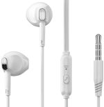 XO EP52 Μεταλλικό in-ear 3.5mm Handsfree Άσπρο