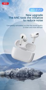 XO EV51 5th Generation Bluetooth Headset White - Image 3