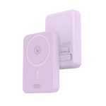 XO PR231 magnetic 15W wireless charging+PD20W fast charging 10000mAh Purple - Image 2