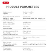 XO BE45 Beiguo Φορητά Ακουστικά Bluetooth Μαύρα - Image 4