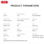 XO F52 Bluetooth Ηχείο σε ηχείο Καβουριού Γκρι - Image 3