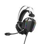 XO GE-07 Στατικά RGB Long mic Gaming  Ακουστικά USB+Dual 3,5mm - Image 2