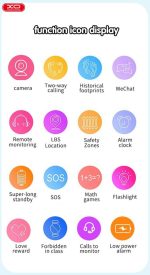 XO H100 Παιδικό Smart Watch 2G Μπλέ - Image 4