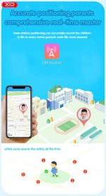 XO H100 Παιδικό Smart Watch 2G Ρόζ - Image 7