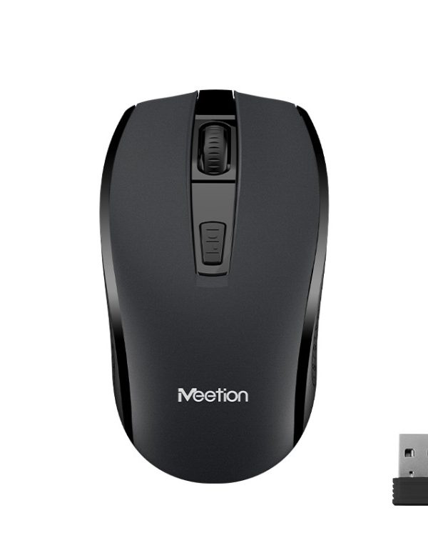 Meetion MT-R560 2.4G Ασύρματο Ποντίκι / Μεταλλικό Γκρι