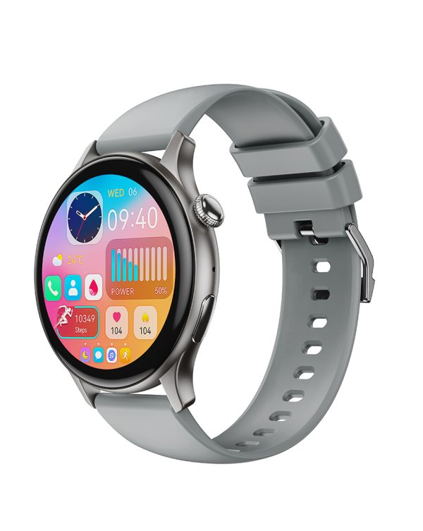 XO J6 Amoled smart sports call watch (Ασημί)