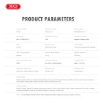 XO J6 smart sports call watch (Μαύρο) - Image 6