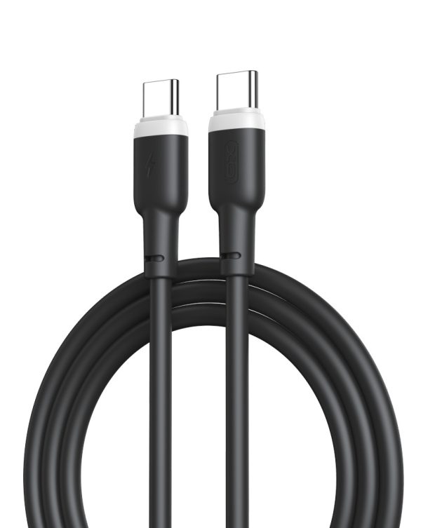 XO NB208B Καλώδιο Φόρτισης TypeC σε TypeC 60W Μαύρο