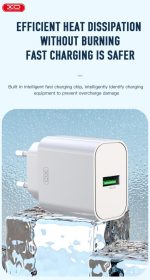 XO L103 (EU) QC3.0 18W Φορτιστής Άσπρο - Image 6