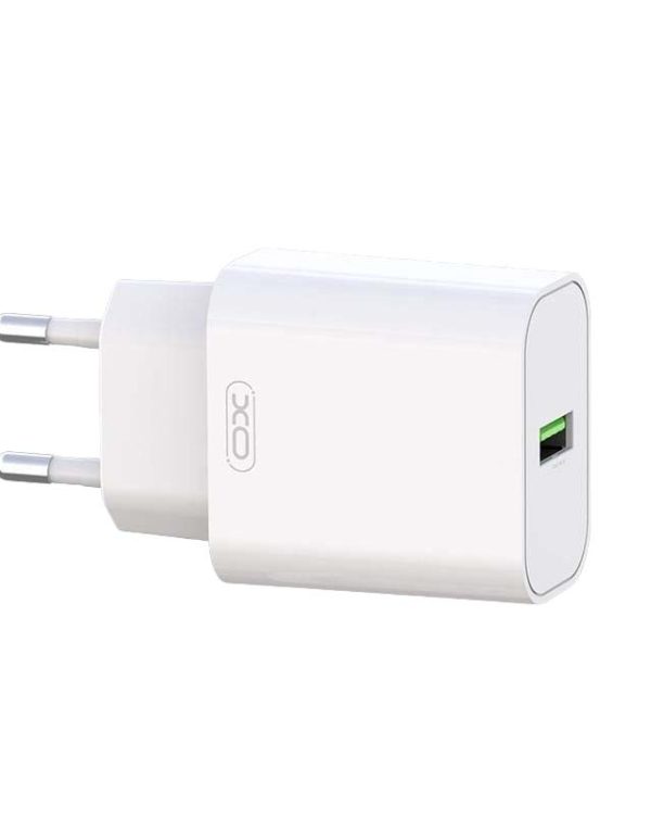 XO L103 (EU) QC3.0 18W Φορτιστής Άσπρο