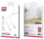 XO NB208A Καλώδιο Φόρτισης TypeC σε Lightning 20W Άσπρο - Image 9