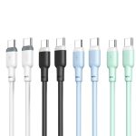 XO NB208 Καλώδιο Φόρτισης + Data TypeC 1m Μπλέ - Image 4