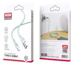 XO NB208 Καλώδιο Φόρτισης + Data TypeC 1m Πράσινο - Image 6
