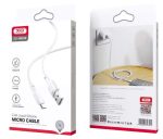 XO NB208 Καλώδιο Φόρτισης + Data Micro 1m Άσπρο - Image 6