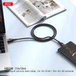 XO NB238 Καλώδιο Φόρτισης + Data TypeC L=3M Zeus Series Μαύρο - Image 8