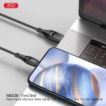 XO NB238 Καλώδιο Φόρτισης + Data TypeC L=3M Zeus Series Μαύρο - Image 7