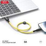 XO NB247 Κοντό Καλώδιο Φόρτισης + Data Lightning 6A 25 εκατοστών Suluo Series - Image 6