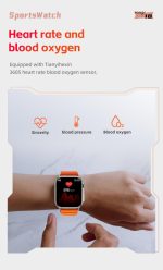 XO M8 PRO Smart Sports Call Watch Ασημί - Image 7