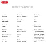 XO EP71 Lightning In ear Άσπρο - Image 3