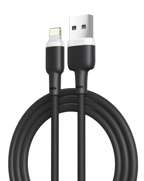 XO NB208 Καλώδιο Φόρτισης + Data Lightning 1m Μαύρο