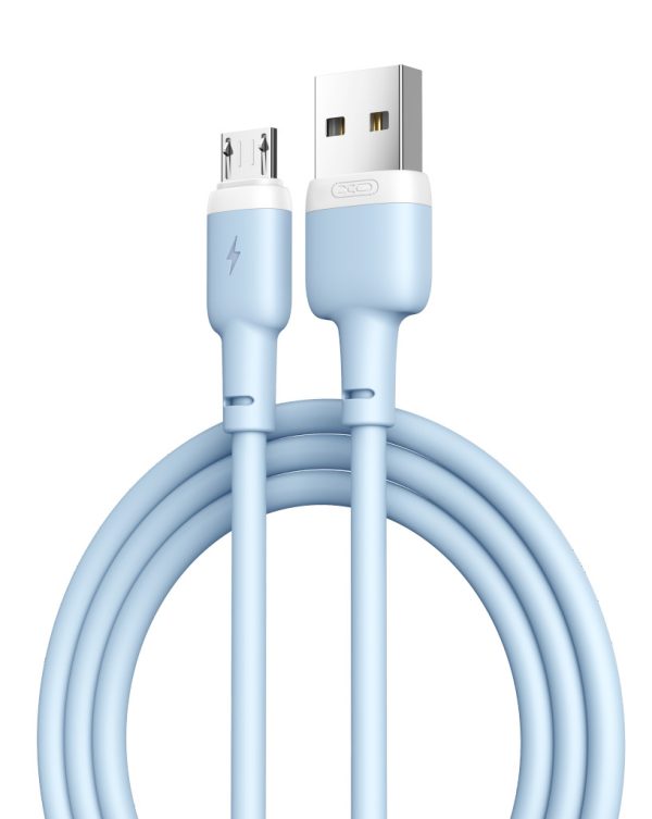 XO NB208 Καλώδιο Φόρτισης + Data Micro 1m Μπλέ