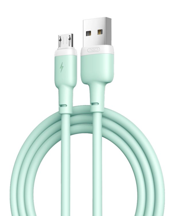 XO NB208 Καλώδιο Φόρτισης + Data Micro 1m Πράσινο