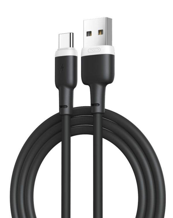 XO NB208 Καλώδιο Φόρτισης + Data TypeC 1m Μαύρο
