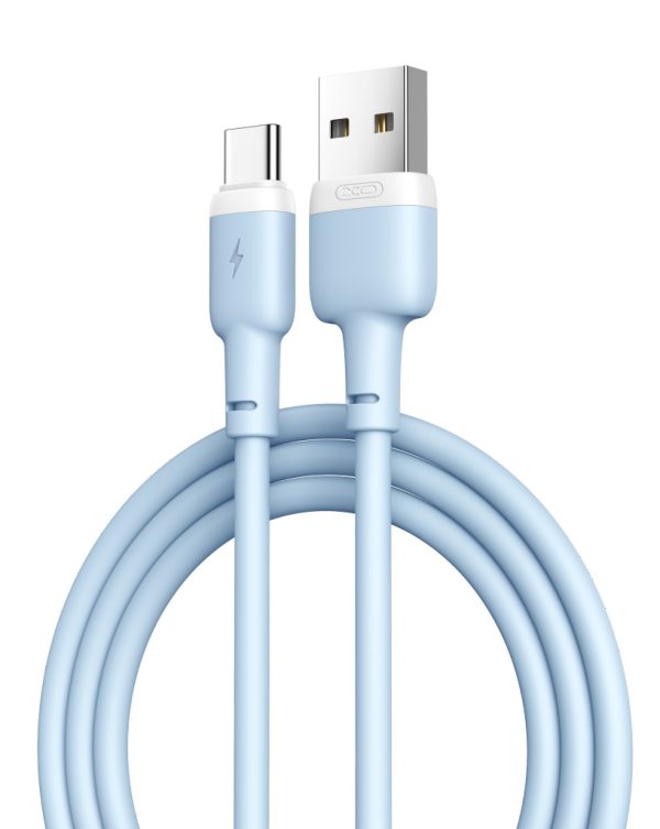 XO NB208 Καλώδιο Φόρτισης + Data TypeC 1m Μπλέ