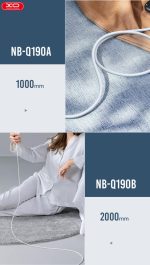 XO NB-Q190B 60W Καλώδιο Φόρτισης + Data Type-C Σε Type-C 2m - Image 5