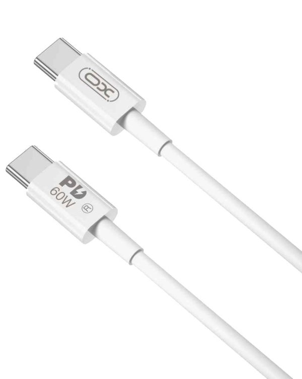 XO NB-Q190A 60W Καλώδιο Φόρτισης + Data Type-C σε Type-C 1m