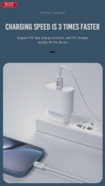 XO NB-Q189A PD 20W Καλώδιο Φόρτισης + Data Type-C σε Lightning 1m - Image 6
