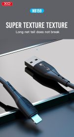 XO NB159 2.0A USB Καλώδιο Φόρτισης + Data για Lightning 1.2m Μωβ - Image 3