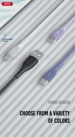 XO NB159 2.0A USB Καλώδιο Φόρτισης + Data για Lightning 1.2m Μωβ - Image 4