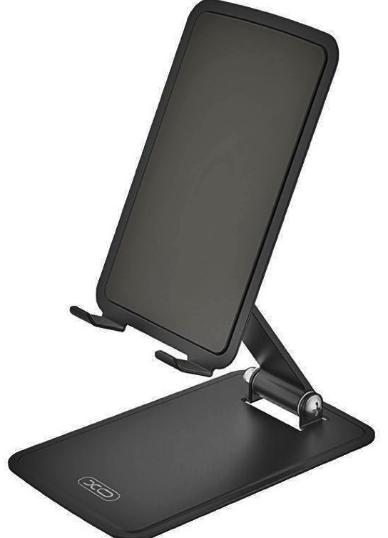 XO C135 Επιτραπέζια Βάση Μεταλλική Για Κινητό και Tablet Μαύρο