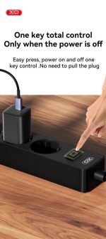 ΧΟ WL10 (EU) Πολύπριζο 4 Θέσεων με 4 Θύρες USB με Διακόπτη 1.8m  (4AC+4USB) - Image 7