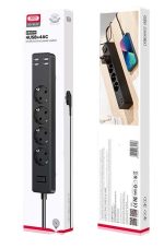 ΧΟ WL10 (EU) Πολύπριζο 4 Θέσεων με 4 Θύρες USB με Διακόπτη 1.8m  (4AC+4USB) - Image 10