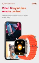 XO M8 PRO smart sports call watch Μαύρο - Image 11