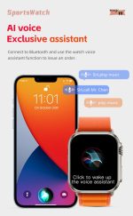 XO M8 PRO Smart Sports Call Watch Ασημί - Image 14