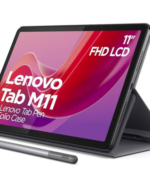 Lenovo TB330FU Tab M11 4/128GB + PEN + Folio Case Luna Grey