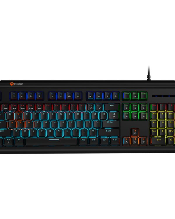 Meetion MT-MK600RD Μηχανικό Gaming Πληκτρολόγιο / Κόκκινοι Διακόπτες / Μαύρο