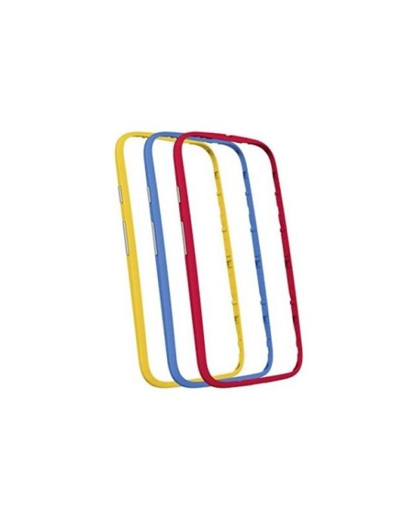 Moto E LTE GRIP 3pack ASMSTBNDREDBLYW-MI0A