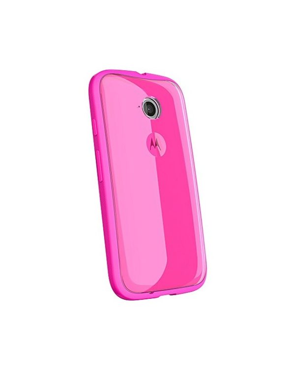 Moto E LTE GRIP Shell ASMSTGRPRAS-MI0A Rasberry